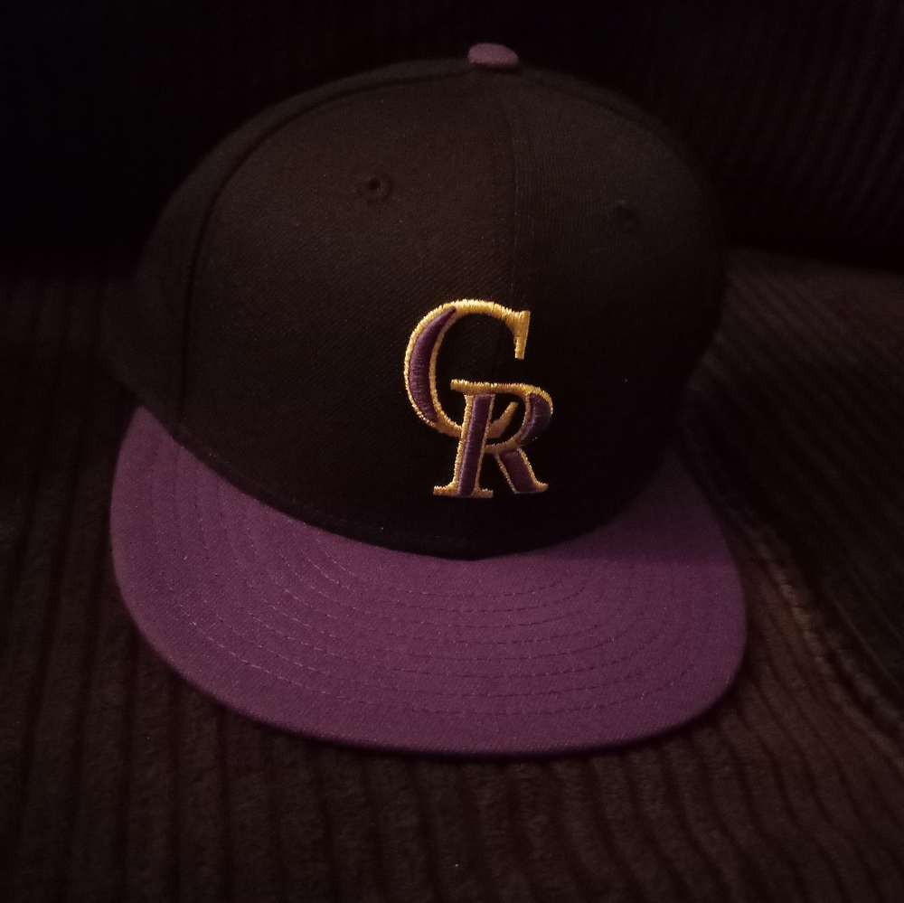 Colorado rockies fitted hat